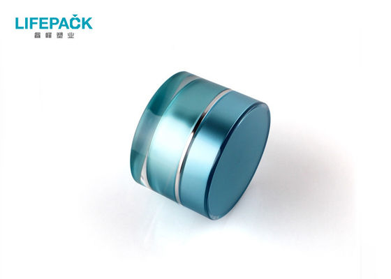 Skin Care 1oz Cosmetic Acrylic Jar Screw Cap For Colorful Face Cream