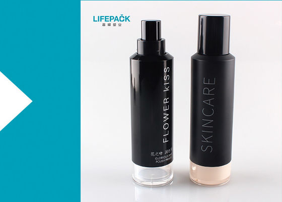 La pompe privée d'air de chapeau de fantaisie met le cosmétique en bouteille, 35ml vident la bouteille de base avec la pompe