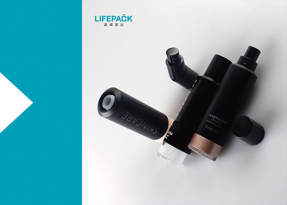 Forme ronde de style de base de pompe de capacité vide en plastique coréenne de la bouteille 35ml