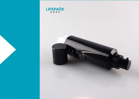 Type rechargeable de chapeau de base de pompe de capacité vide privée d'air de fantaisie de la bouteille 35ml