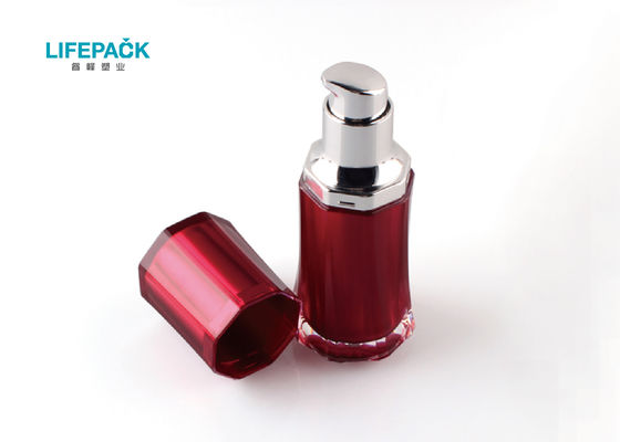 Forme réglée de jupe d'emballage cosmétique crème d'amorce avec le pot et le conteneur de bouteille