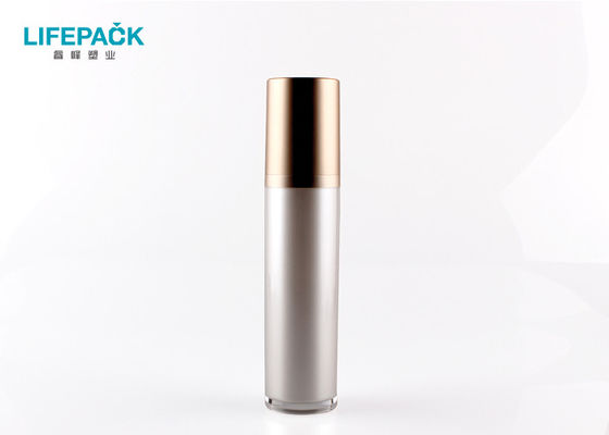 Bouteille vide de lotion de corps avec la pompe 15ml 30ml 50ml 100ml 120ml d'argent d'or